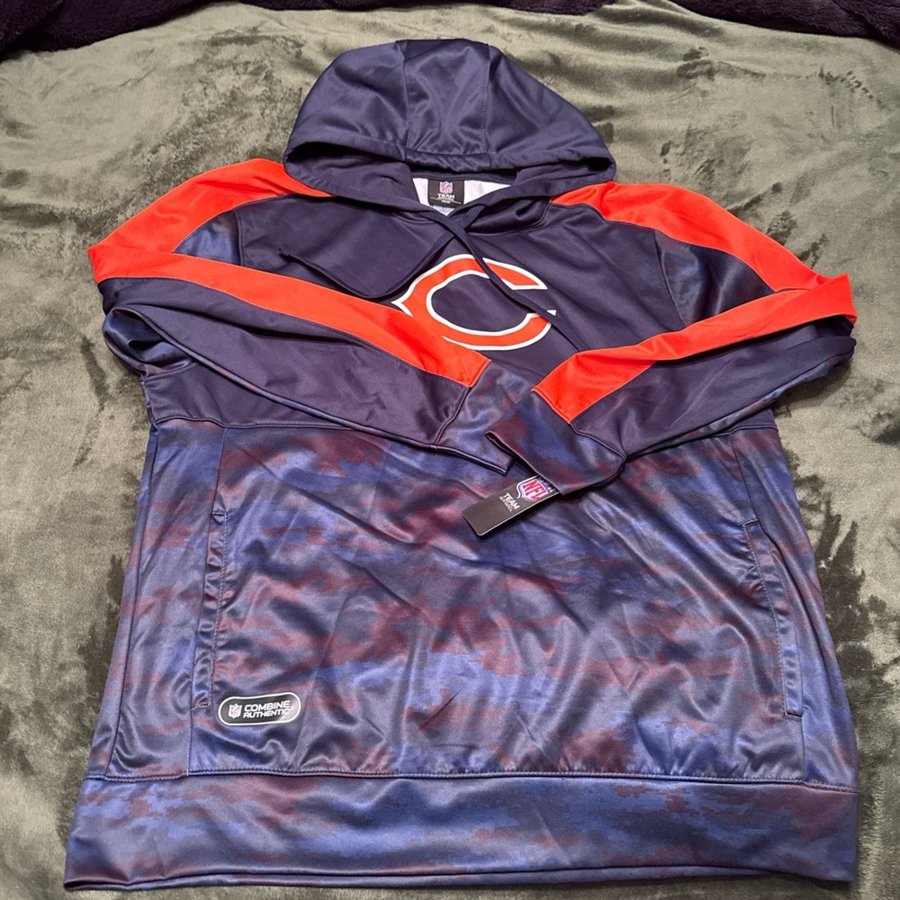 Chicago Bears men’s NFL Team Apparel Hoodie size XL